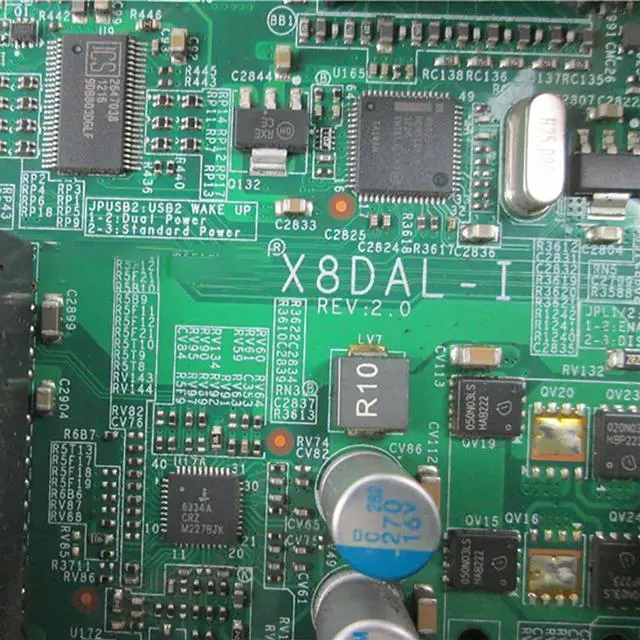 Alt view image 4 of 4 - DDR3 SATA2 PCI-E 2.0 Motherboard Xeon Processor 5600/5500 Series For S X8DAL-i