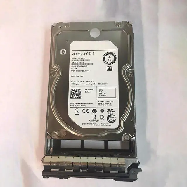 Main image of ST4000NM0033 HDD Server Hard Disk 0THGNN 4T 7.2K SATA 3.5" 6G Hard Drive