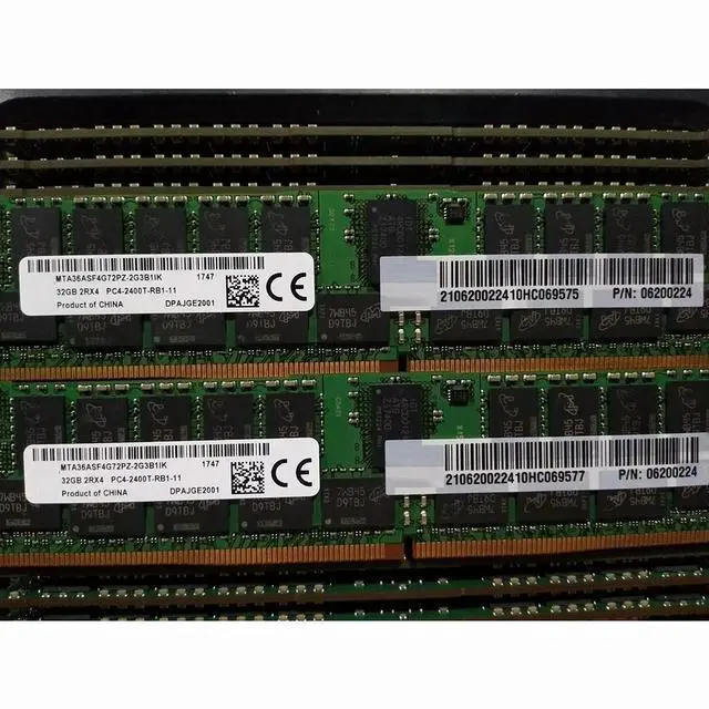 Alt view image 3 of 4 - 1 Pcs RAM For RH5288 V3 RH5885H V3 32GB DDR4 2400MHz ECC PN: 06200224 32G Server Memory