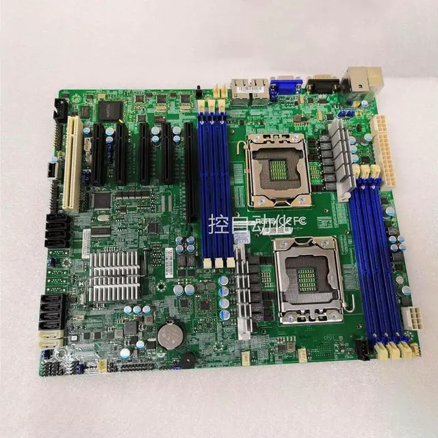 Alt view image 3 of 4 - For S Xeon Processor E5-2400 v2 LGA1356 DDR3 Server Motherboard X9DBL-iF