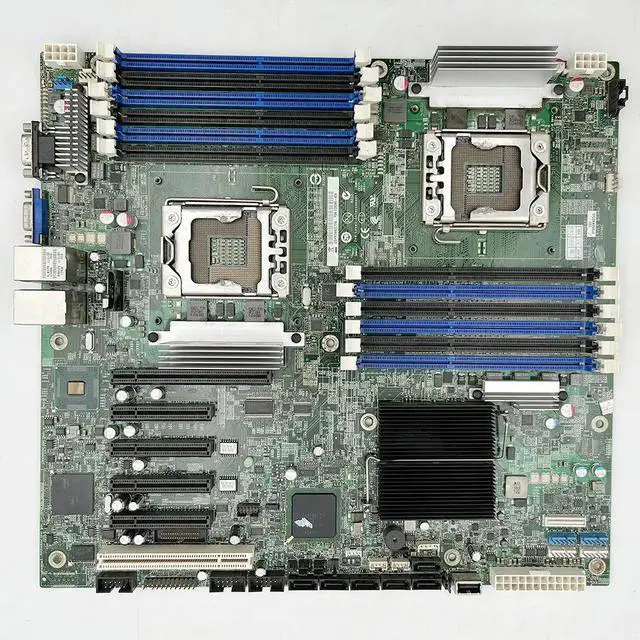 Alt view image 2 of 7 - X5650 X5670 S5520HC For Server Motherboard LGA 1366 X58 DDR3 Support 5500 Series Processor