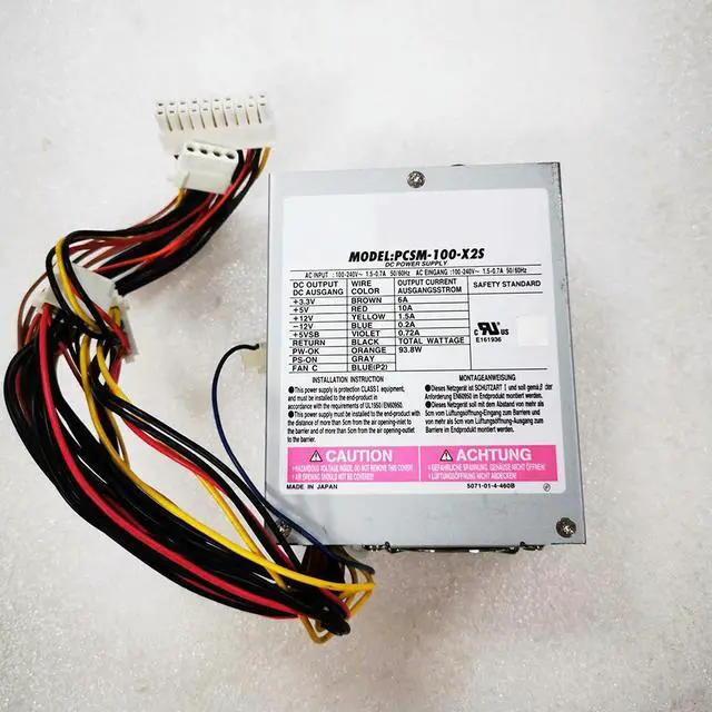 Alt view image 4 of 4 - PCSM-100-X2S Industrial Computer Equipment Power Supply