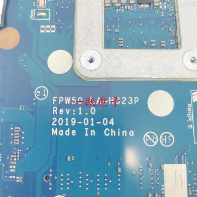 Alt view image 2 of 7 - LAPTOP MOTHERBOARD L51993-601 LA-H323P FOR 15-DW with i7-8565U MX130 2GB Fully Tested and Works ly