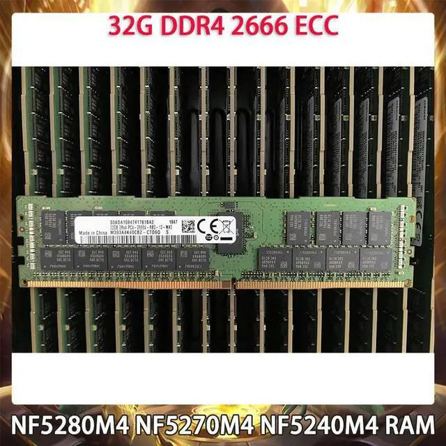 Main image of RAM For Inspur NF5280M4 NF5270M4 NF5240M4 32GB DDR4 2666MHz ECC Server Memory