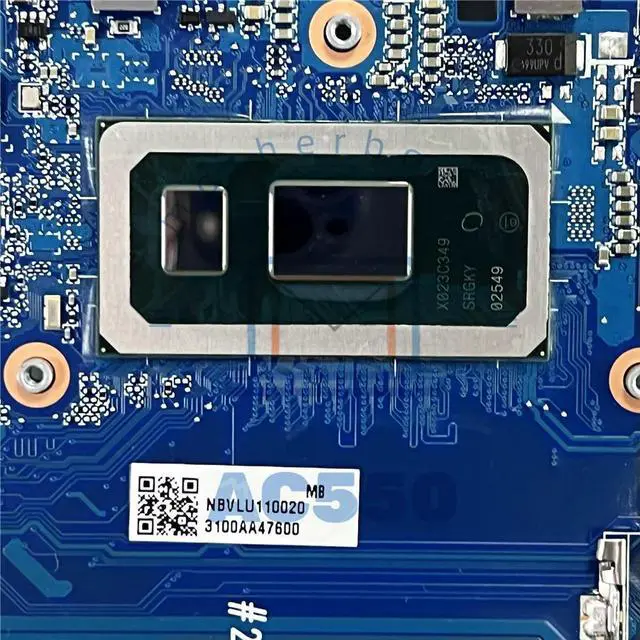 Alt view image 4 of 4 - Laptop Motherboard DA0Z8IMBAC0 NBVLU110020 For P214-52 SRGKY I5-10210U Fully tested and works ly