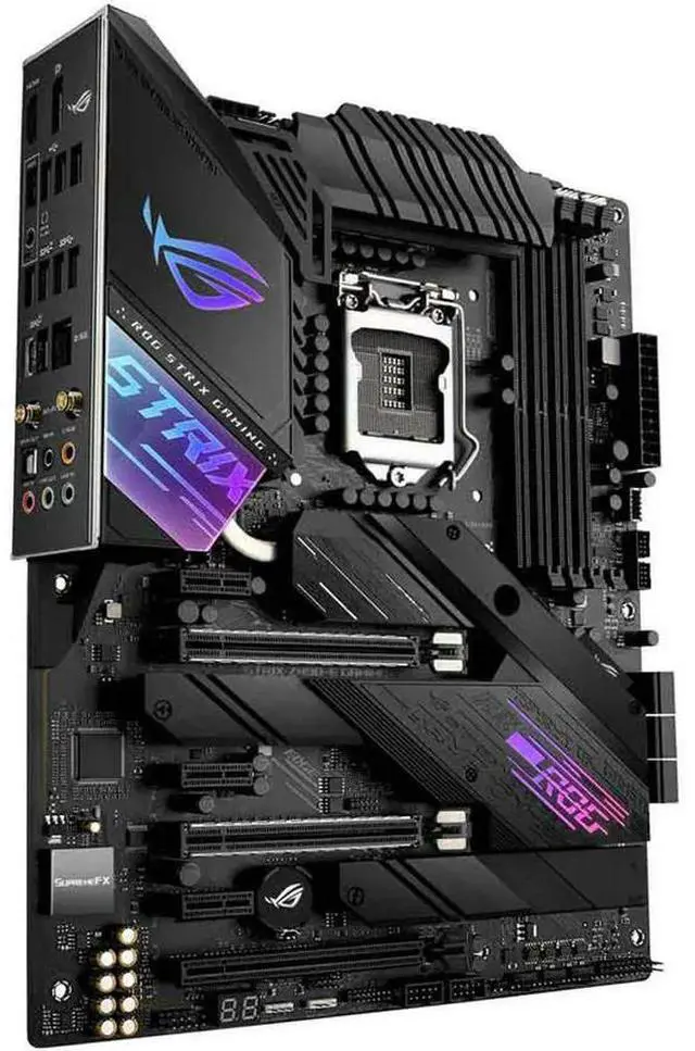 Alt view image 2 of 4 - LGA 1200 Z490 Motherboard ROG STRIX Z490-E GAMING DDR4 128GB M.2 PCI-E 3.0 USB3.2 ATX For 10th Gen