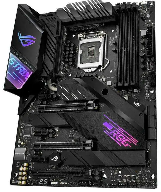 Alt view image 3 of 4 - LGA 1200 Z490 Motherboard ROG STRIX Z490-E GAMING DDR4 128GB M.2 PCI-E 3.0 USB3.2 ATX For 10th Gen