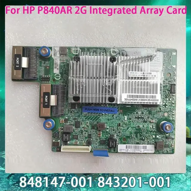 Alt view image 2 of 7 - P840AR 848147-001 843201-001 843199-B21 For 2G 12Gb SAS Integrated Array Card