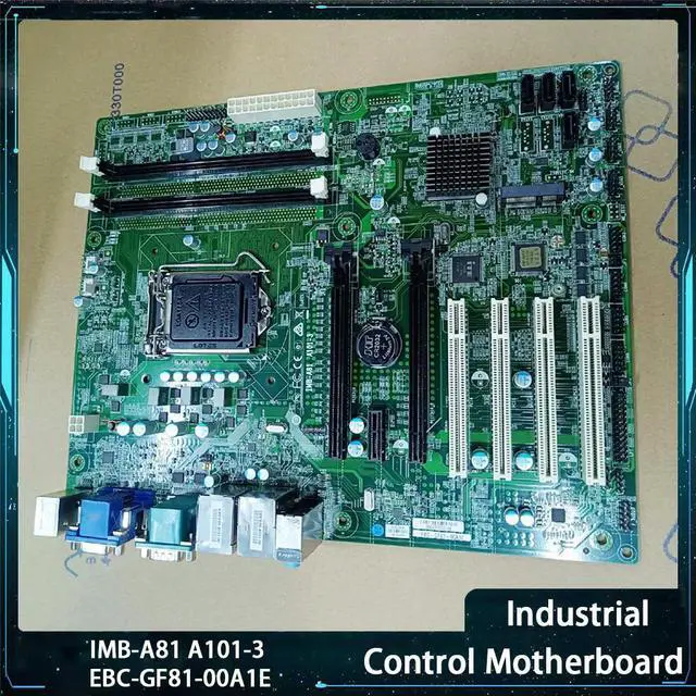 Alt view image 2 of 7 - For ADVANTECH IMB-A81 A101-3 EBC-GF81-00A1E H81 Industrial Motherboard
