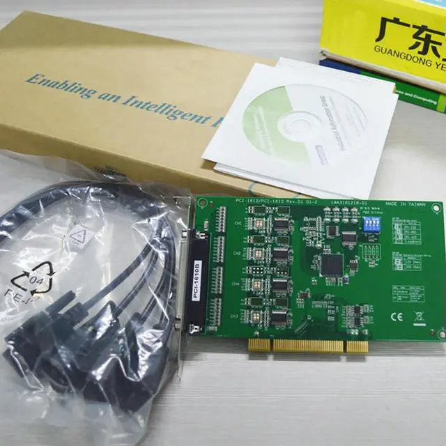 Alt view image 4 of 4 - PCI-1610B 4-port RS232 With DB9 Cable Isolation Communication Card For Advantech Capture Card