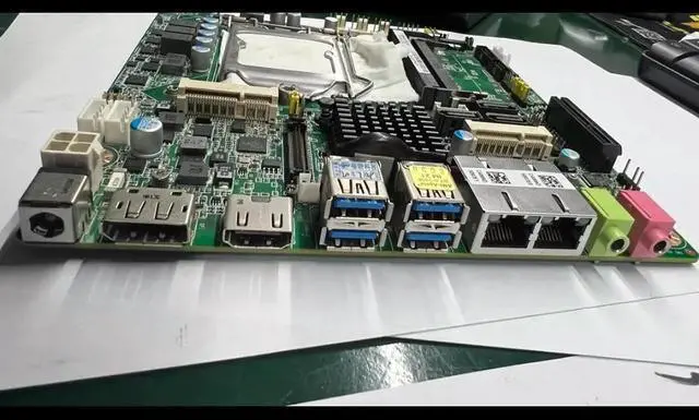 Alt view image 3 of 4 - AIMB-285 AIMB-285G2 AIMB-285G2-00A2E Industrial Motherboard For Advantech H110 DDR4 USB3.0 Mini-ITX