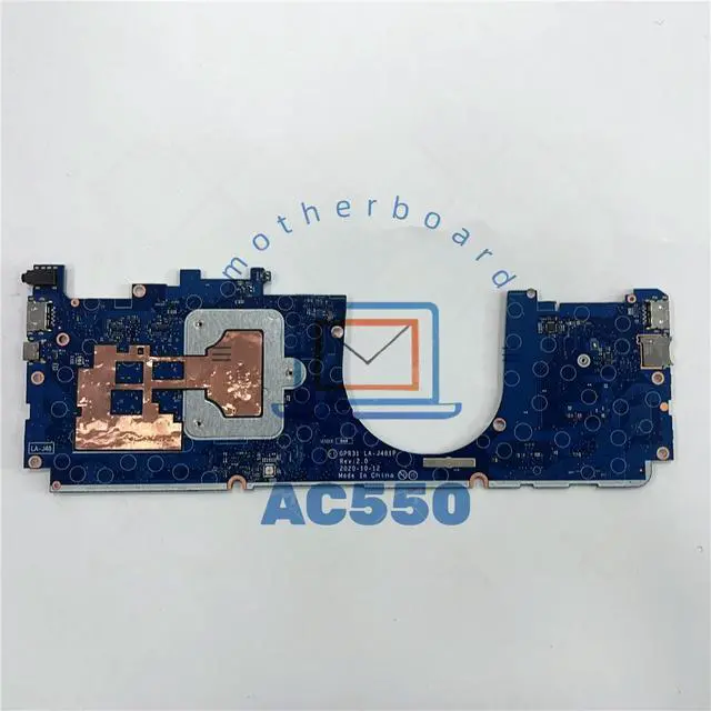 Alt view image 3 of 7 - Laptop Motherboard LA-J481P L94490-601 FOR X360 13-AY WITH R5-4500U8GB RAM 100% WorkingTest Passed