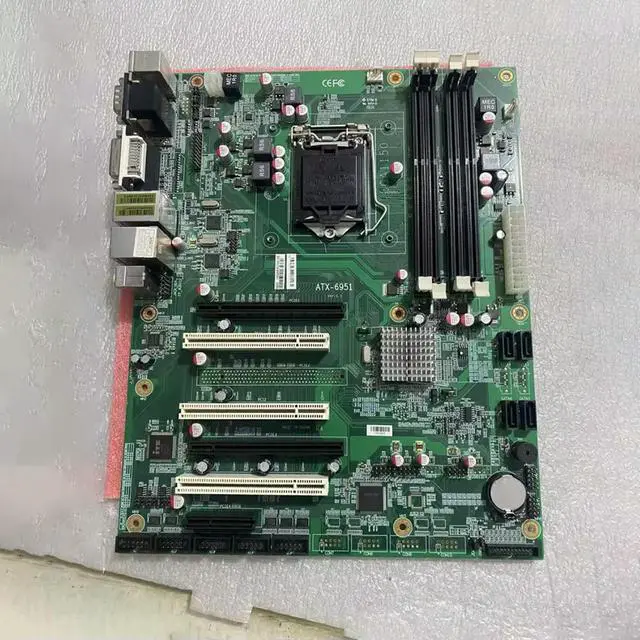 Alt view image 4 of 4 - ATX-6951 Ver:1.1 1150 Pin H81 ATX large Master Industrial Computer Motherboard