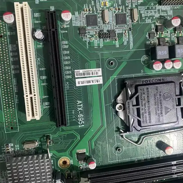 Alt view image 3 of 4 - ATX-6951 Ver:1.1 1150 Pin H81 ATX large Master Industrial Computer Motherboard