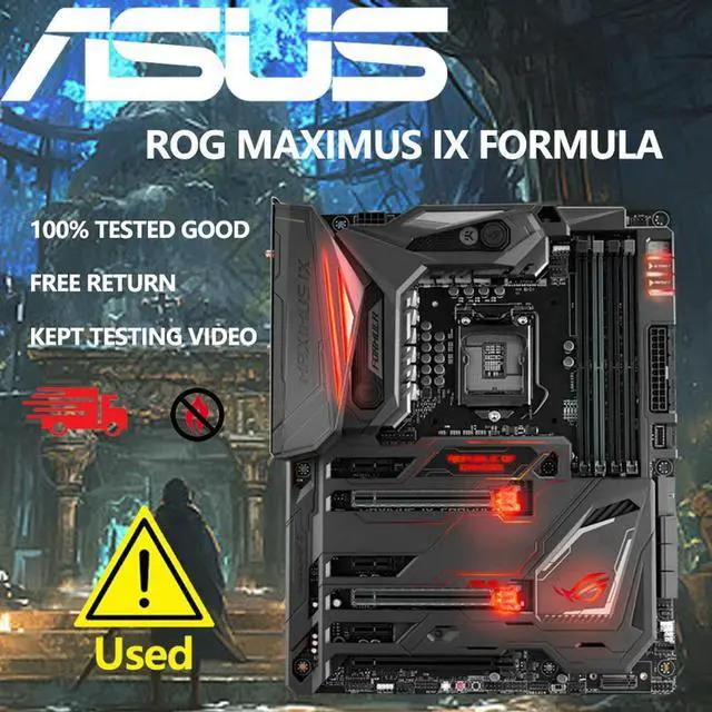 Main image of ROG Maximus IX Formula LGA1151 DDR4 DP HDMI M.2 Z270 ATX Motherboard