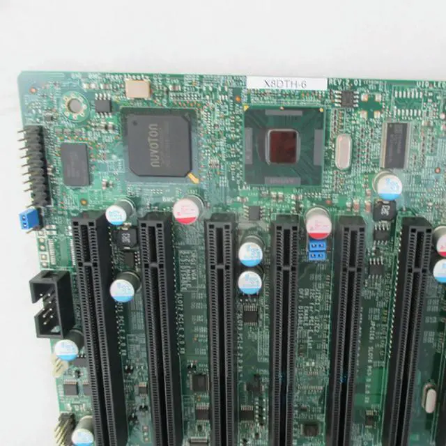 Alt view image 2 of 4 - LGA1366 DDR3 Xeon ServerBoard 5600/5500 Series For S Dual Motherboard X8DTH-6