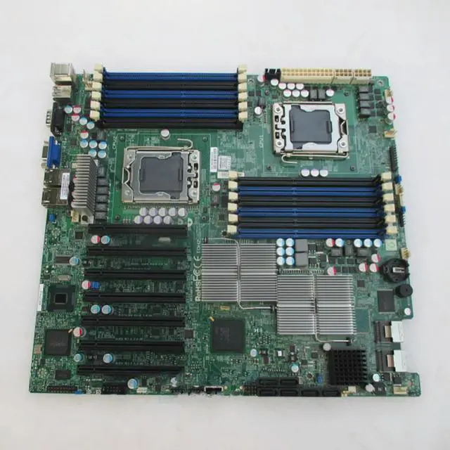Alt view image 3 of 4 - LGA1366 DDR3 Xeon ServerBoard 5600/5500 Series For S Dual Motherboard X8DTH-6