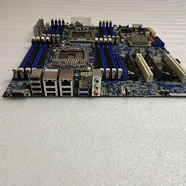 Alt view image 3 of 4 - ForD30 Motherboard X79 C602 03T6735 3T6735 03T6732 3T6732 LGA2011 DDR3 Support V2 CPU