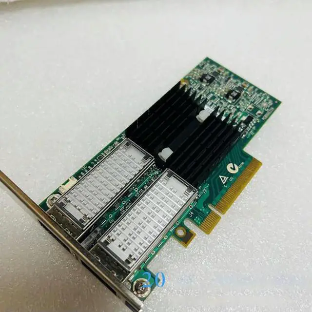 Alt view image 4 of 7 - For Mellanox MCX354A-FCBT Dual Port FDR 40/56GbE 10G Network Card CX354A