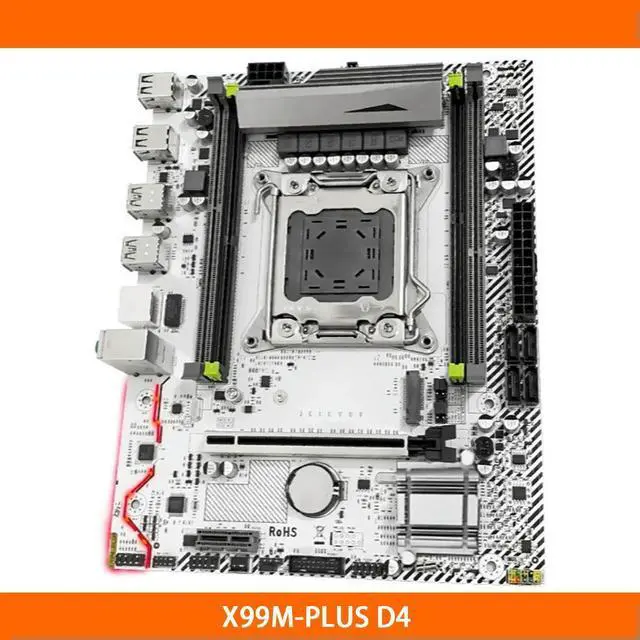 Main image of X99 For JINGYUE X99M-PLUS D4 DDR3 128GB LGA 2011-V3 PCI-E 3.0 Micro ATX Desktop MotherboardFast Ship