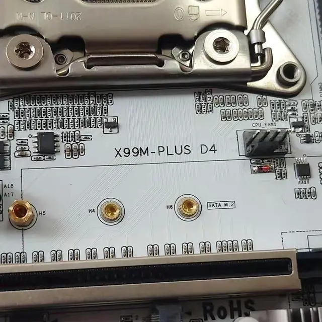 Alt view image 3 of 7 - X99 For JINGYUE X99M-PLUS D4 DDR3 128GB LGA 2011-V3 PCI-E 3.0 Micro ATX Desktop MotherboardFast Ship
