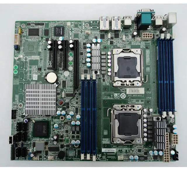 Alt view image 4 of 7 - For TYAN S7001G2NR-LE-B 1366 Two-way Server Motherboard Support Non-integration X5650