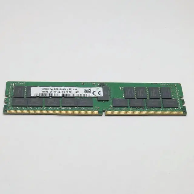 Alt view image 2 of 5 - 1PCS RAM HMA84GR7JJR4N-VK 32G 32GB 2RX4 PC4-2666V DDR4 ECC REG MemoryFast Ship