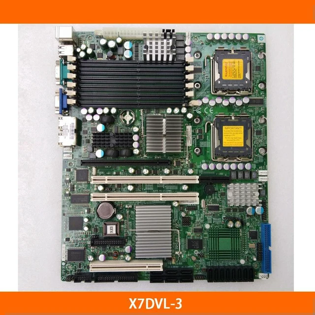 Main image of For Supermicr X7DVL-3 Dual-channel 771 Server Motherboard 5000V Chipset Supports SAS 54 Series