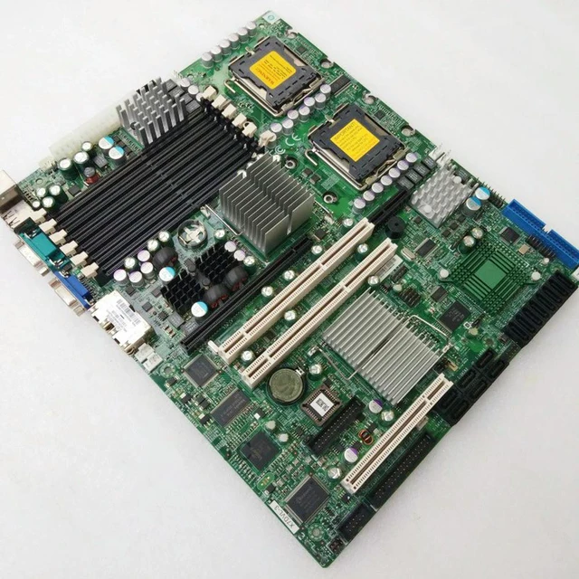 Alt view image 2 of 7 - For Supermicr X7DVL-3 Dual-channel 771 Server Motherboard 5000V Chipset Supports SAS 54 Series