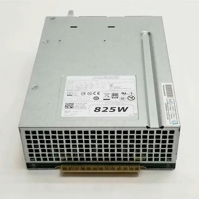 Alt view image 3 of 4 - Workstation Power Supply For T5600 T5610 H825EF-01 D825E002L RHHKV 0RHHKV CN-0RHHKV MAX 825W