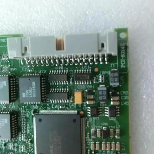 Alt view image 2 of 4 - For NI 12 bit 16 channel analog input multifunctional data acquisition card PCI-6024E