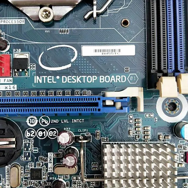 Alt view image 2 of 4 - For DH55TC DDR3 Memory 1156 H55 Fully Integrated Board With HDMI DVI Interface Works ly Fast Ship