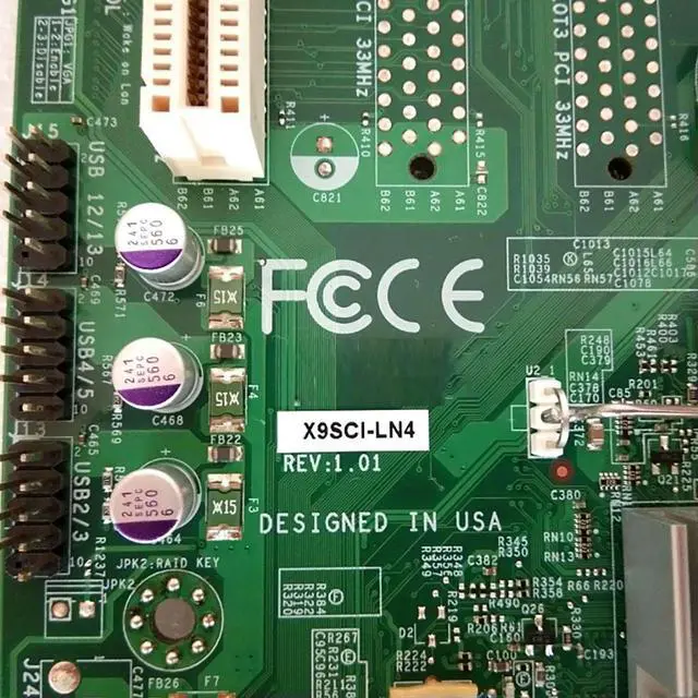 Alt view image 2 of 3 - Xeon E3-1200 V1/V2 Series 2nd and 3rd Gen Core i3 DDR3 LGA1155 For S Motherboard X9SCI-LN4