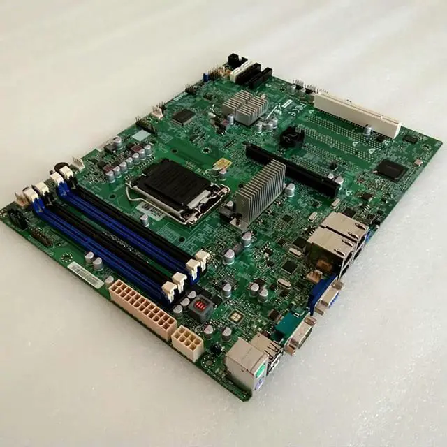 Alt view image 3 of 3 - Xeon E3-1200 V1/V2 Series 2nd and 3rd Gen Core i3 DDR3 LGA1155 For S Motherboard X9SCI-LN4