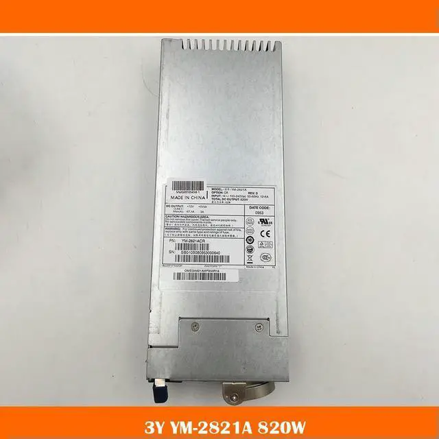 Main image of For 3Y YM-2821A 820W Server Redundant Power Supply Module