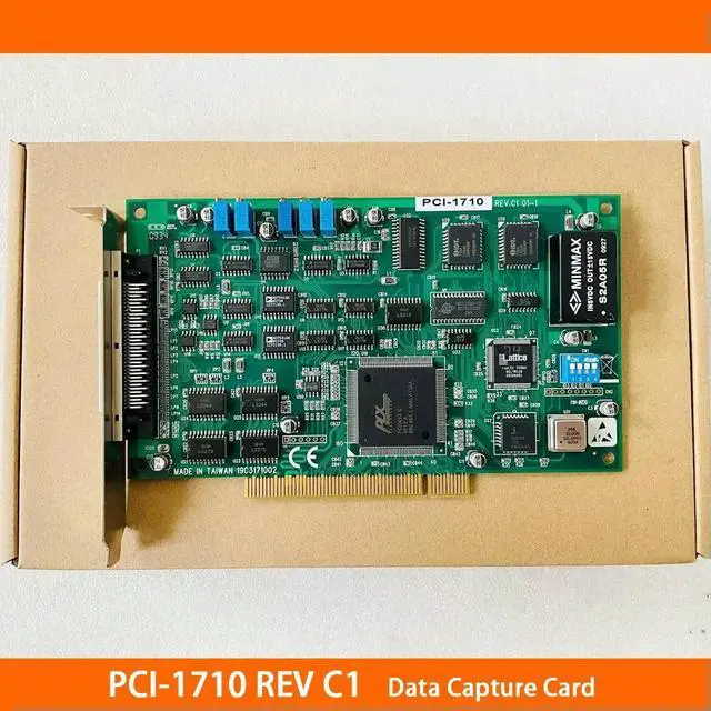 Main image of For Advantech PCI-1710 REV C1 01-1 Data Capture Card Acquisition Card