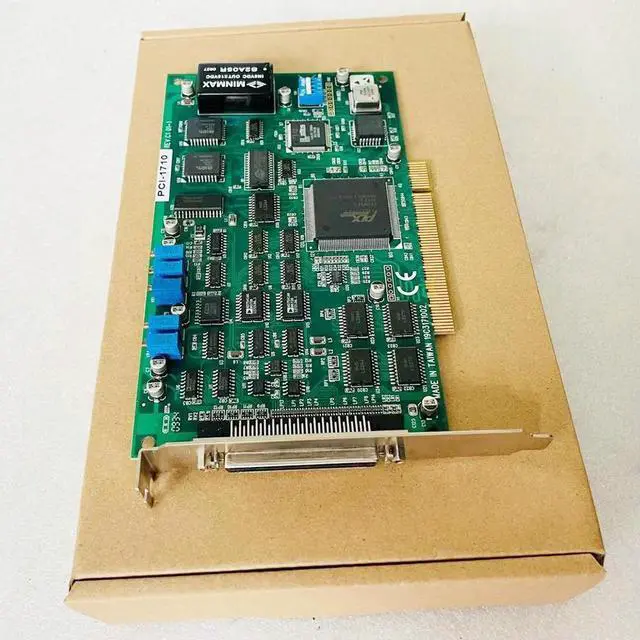Alt view image 3 of 4 - For Advantech PCI-1710 REV C1 01-1 Data Capture Card Acquisition Card