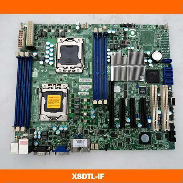 Main image of Motherboard For S X8DTL-IF LGA1366 DDR3 System MainboardFully Tested Fast Ship