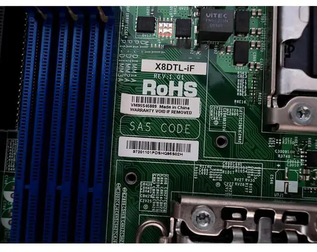 Alt view image 4 of 4 - Motherboard For S X8DTL-IF LGA1366 DDR3 System MainboardFully Tested Fast Ship