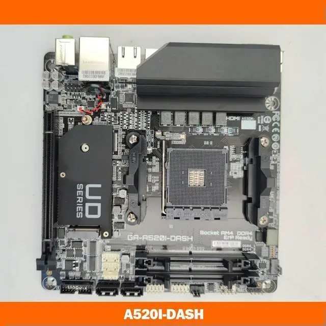 Main image of Desktop Motherboard ForA520I-DASH DDR4 MINI-ITX Support 4000 G GA-A520I-DASH