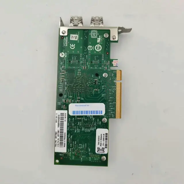 Alt view image 4 of 4 - For X520 10G Dual Port 10G Network Card 3850X5 X6 X3650M5 49Y7961 49Y7962