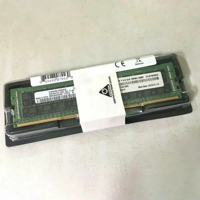 Alt view image 4 of 7 - 1PCS Server Memory For SR850 SR860 SR950 SD330 SR590 SR570 01DE974 7X77A01304 32G 32GB 2RX4 PC4-2666V-R DDR4 2666 RDIMM