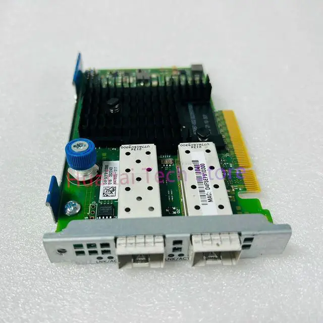 Alt view image 4 of 4 - For HPE Dual Port Ten Gigabit Network Card 727054-B21 790317-001 562FLR-SFP+