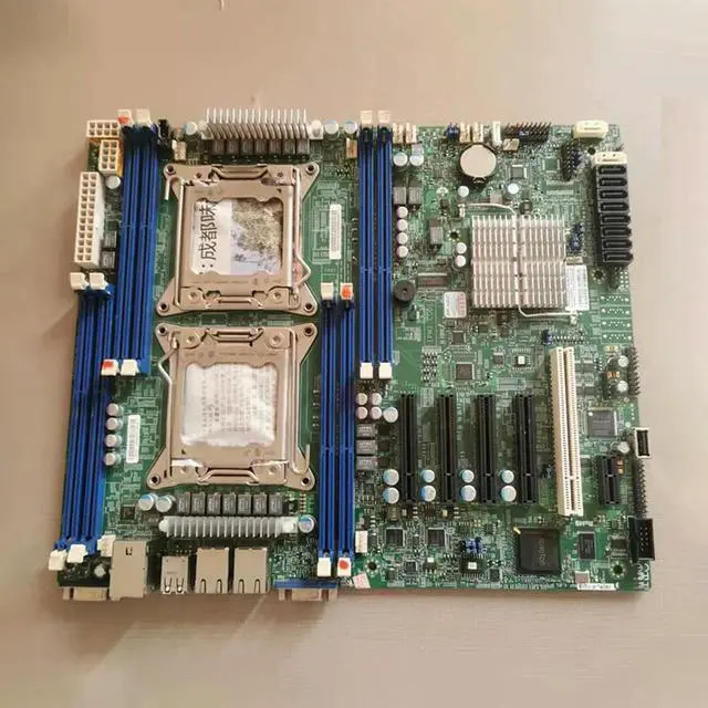 Alt view image 3 of 4 - For S X9DRL-IF Dual X79 Motherboard LGA2011 Supports E5-V2 CPU Work FineFast Ship