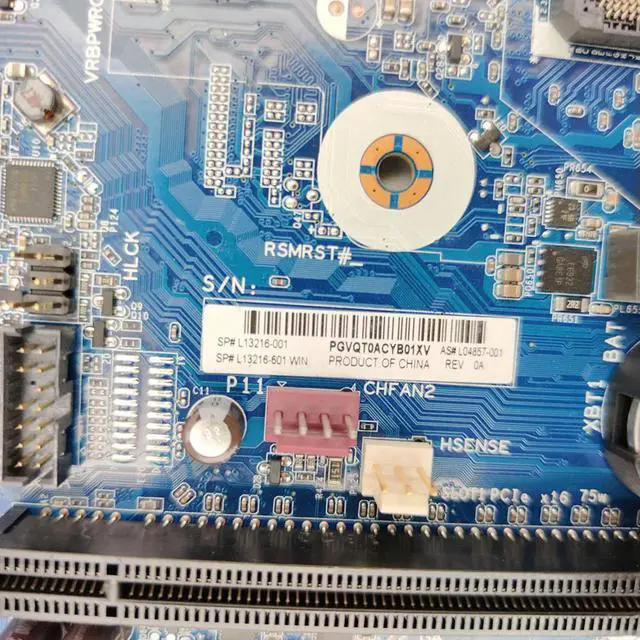 Alt view image 3 of 7 - LGA 1151 DDR4 Support 8th 9th Generation Xeon E3 V5 V6 For Z2 G4 SFF Workstation Motherboard L04857-003L13216-001