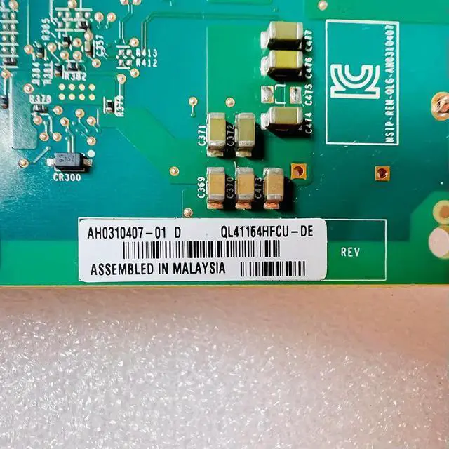 Alt view image 4 of 4 - For QL41164HFCU-DE four port 10 Gigabit Ethernet card 0HY9T 00HY9T