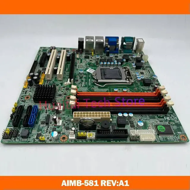 Main image of For Advantech Industrial Motherboard AIMB-581QG2 Quad CPU 1155-pin Micro ATX AIMB-581 REV:A1