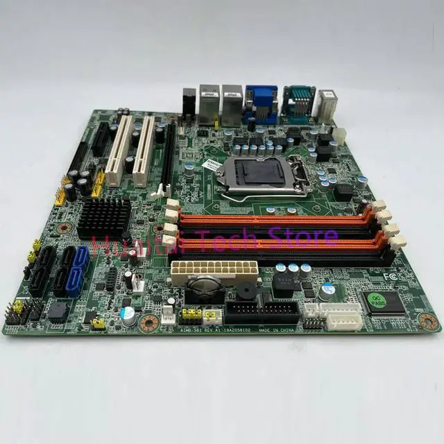 Alt view image 4 of 4 - For Advantech Industrial Motherboard AIMB-581QG2 Quad CPU 1155-pin Micro ATX AIMB-581 REV:A1