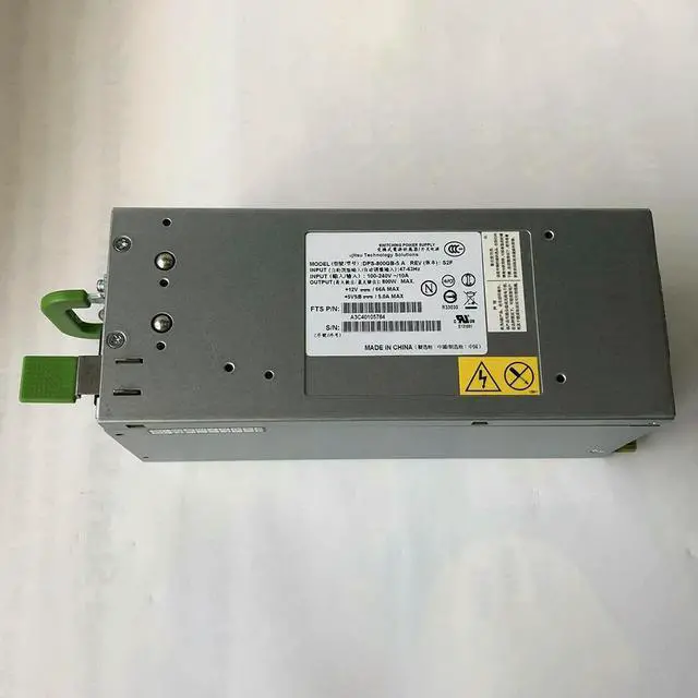 Alt view image 2 of 4 - For Fujitsu PS300-D2619 800W Server Power Supply DPS-800GB-5 A REV: S2F A3C40105784 Has Been 100% Tested Before Shipment.