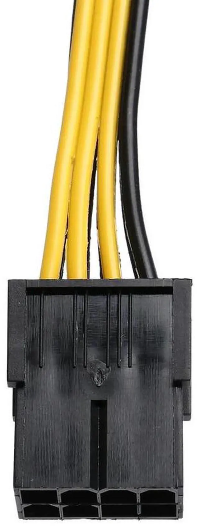 Alt view image 4 of 4 - 8Pin Graphics Card Extention Power Cable Pcie 8Pin Female To 8Pin Male Elbow 90 Degree Cable Graphics Card Power Cable